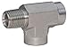 Dixon 5602-12 3/4"-14 MNPTF x FNPTF Pipe Tee Zinc Plated Steel