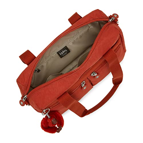 KIPLING KIPLING Women's Klara Handbag, Organize Accessories, Removable Shoulder Strap, Dual Carry Handles, Crinkle Nylon Bag4