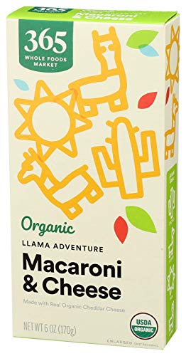 Image of 365 by Whole Foods Market, Macaroni And Cheese Shapes Organic, 6 Ounce (Pack of 4)