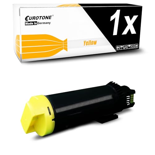 Toner jaune XXL compatible Xerox Phaser 6510 pour des impressions de documents nettes