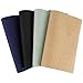 Mililanyo 8Pcs Book Clothes 14 x 10 inches Fabric Surface Paper Bookcover with Paper Backed for Book Repairing Binding Scrapbooking DIY Crafts, 4 Colors, Blue, Black, Coffee, Grey
