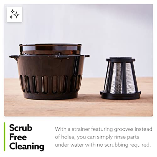 Hurom H101 Easy Clean Slow Juicer - Pearl Black #TOP2