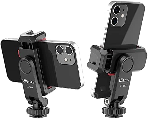ULANZI Phone Tripod Mount, ST-06S Universal Smartphone Mount Adapter