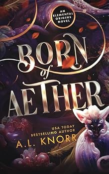Paperback Born of Aether: An Elemental Origins Novel Book