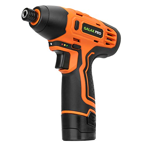 GALAX PRO Akkuschrauber/Akku Bohrschrauber Max 12V, 1300mAh Lithium Akku, Drehmoment 90N.m, 1/4 Inch Bohrfutter, Variable Geschwindigkeit, Bohrwände, Holz, Stahl/YIS01 1 GALAX PRO Akkuschrauber/Akku Bohrschrauber Max 12V, 1300mAh Lithium Akku, Drehmoment 90N.m, 1/4 Inch Bohrfutter, Variable Geschwindigkeit, Bohrwände, Holz, Stahl/YIS01