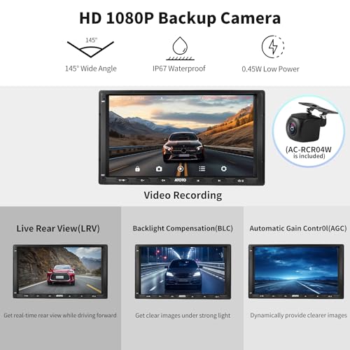 ATOTO S8 Gen3 7-Inch Android Double DIN Car Stereo With 4G LTE and 1080P DVR Backup Camera - Image 4