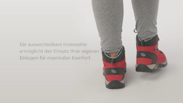 Brütting Mount Bear High Trailschoenen voor dames, antraciet/blauw, 40 EU, Antraciet blauw., 40 EU Brütting Mount Bear High Trailschoenen voor dames, antraciet/blauw, 40 EU, Antraciet blauw., 40 EU