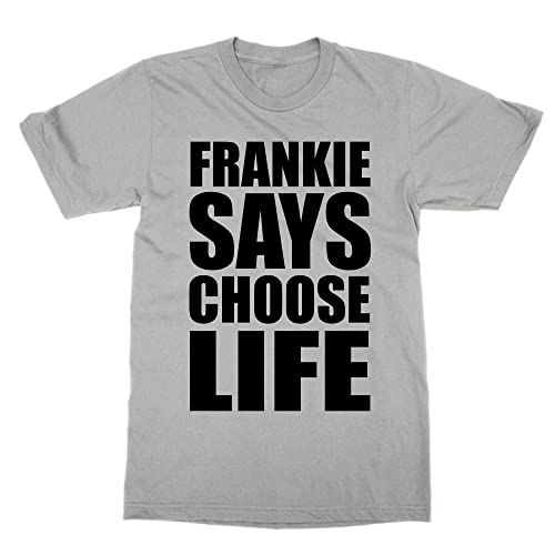 T-shirt Frankie Says Choose Life gris parfait pour vos sorties décontractées en taille L