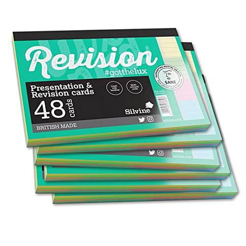 Tarjetas de estudio A6 con forro multicolor para llevar tus repasos diarios a cualquier parte 3