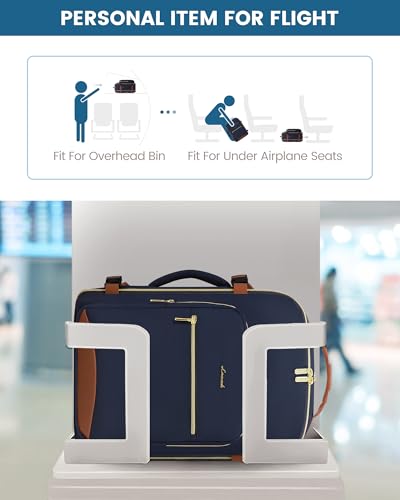 Image of LOVEVOOK 50L Travel Backpack Flight Approved Carry on Backpack,3 Packing Cubes,Waterproof Personal Item Travel Bag,TSA Carry on Luggage Suitcase Travel Essentials,Gifts for Women & Men,fits 18 inch Laptop