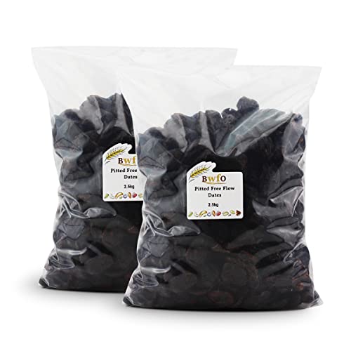 Dates Pitted Free Flow 5kg (BWFO)