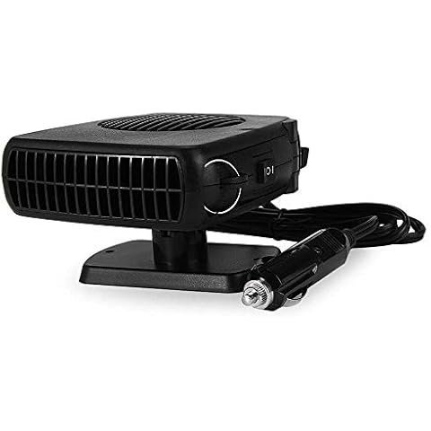 Uteruik Ventilador Calefactor de 24 V para Coche, portátil, 150 W, descongelador, Parabrisas, desempañador, con Mango Plegable, 1 Unidad Cover