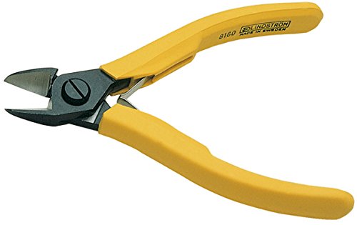 Lindström Electronic Side Cutters 125 mm Oval Shape with Bevel