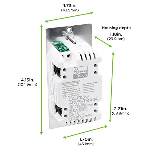 Enbrighten 58436 Z-Wave In-Wall Smart Light Switch thumb #5