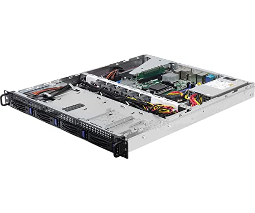 Image of AsRock Rack 1U4LW-B650 /2L2T 1U RackmountGeneral Purpose /Storage Server Barebone Single Socket AM5 (LGA 1718) AMD Ryzen 7000 Series Processors 4 SATA Bays Dual 10G LAN Dual 1G LAN