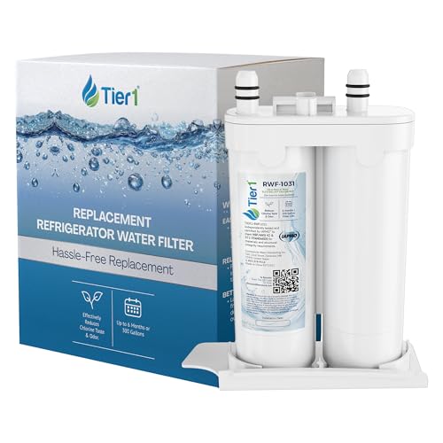 Tier1 RWF1031 WF2CB Refrigerator Water Filter | Replacement for PureSource2 WF2CB & EWF01 | Fridge Filter Lasts up to 6 Months | Easy Install | Odor Control | Clean & Great Tasting Water