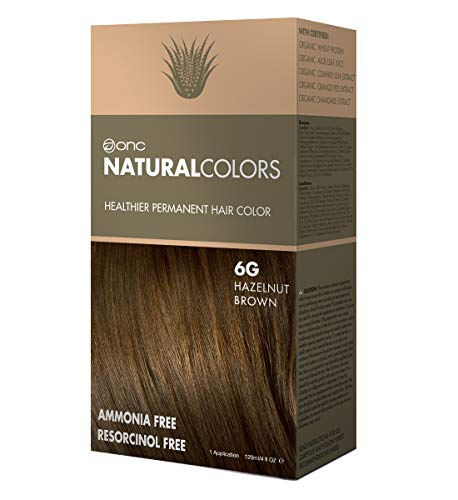 ONC NATURALCOLORS (6G Hazelnut Brown) 4 fl. oz. (120 mL) Healthier Permanent Hair
