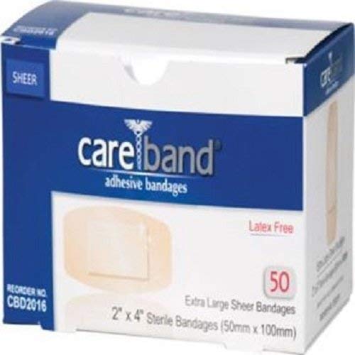 CAREBAND Sheer Adhesive Strips