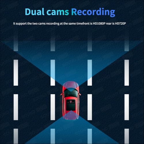 Image of SOUND FIRE A15 1080p Cloud DVR 4G LTE Dual Channel Car Dash Cam with Wide Angle View|G-Sensor|WiFi Hotspot|Live GPS Tracker|App Playback & Share|Loop Recording|Live Video Streaming