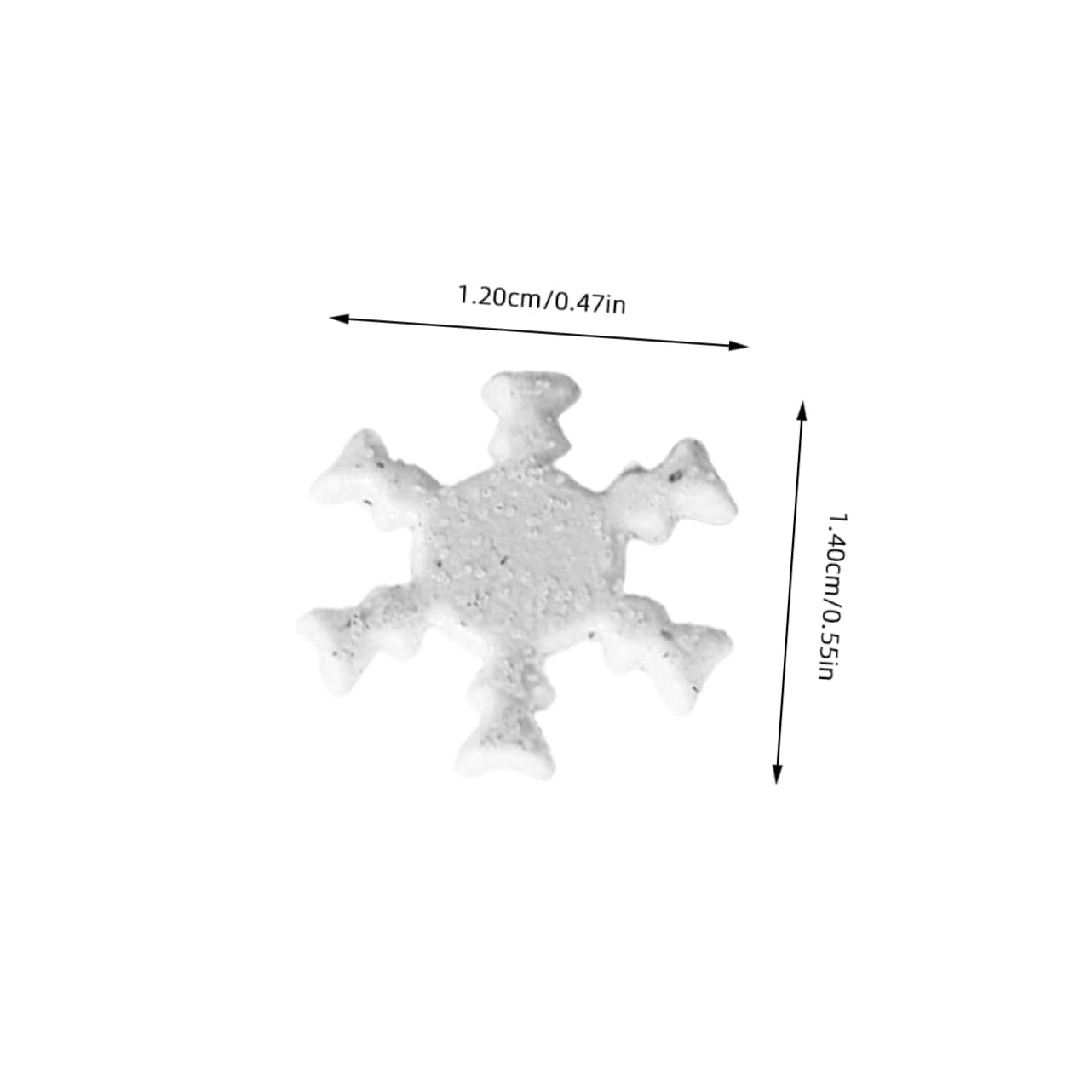 DOITOOL Retro Design Metal Snowflakes Brad Fasteners 50 Pcs Christmas Theme Brads for Cardmaking Decorations