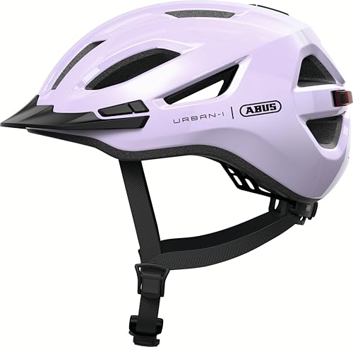 Casco de bicicleta ABUSO Urban-i 4.0 en color Signal Silver talla L unisex