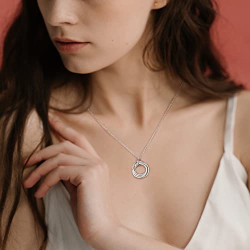 Charmire Birthday Gifts For Women 30Th 40Th 50Th Birthday Gifts For Women 925 Sterling Silver Birthday Necklace For Women Mom/Sister/Best Friend Birthday Gifts For Women #TOP5