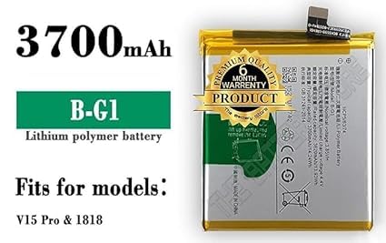 Image of THE BATTERY STORE Original B-G1 Battery for Vivo V15 Pro / 1818 PD1832F EXo Battery with 6 Month Warranty **** (PPP281)