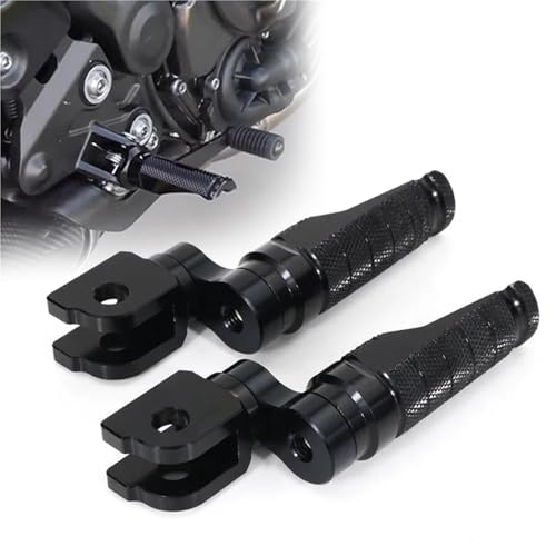 Repose-Pieds Avant Réglables Moto Kawasaki Z800 Z750R ZX6R ZX10R en Aluminium