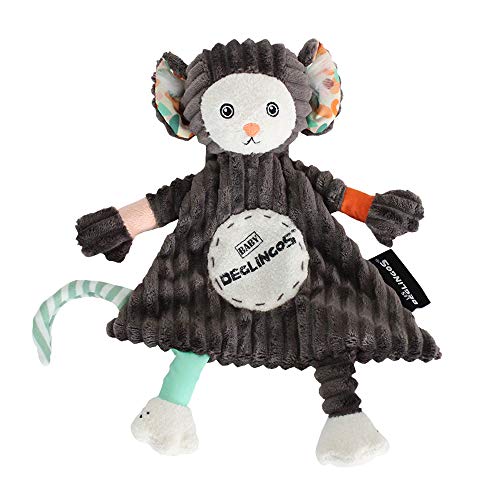 Les Déglingos - Kézakos le Ouistiti - Doudou pour bebe et enfant  - Tissu Doux - Peluche - Ludique - Jouet éducatif - Convient dès la naissance