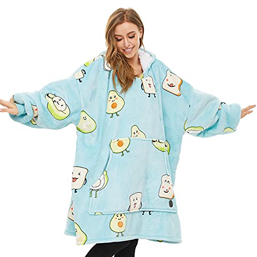 THREE POODLE Wearable Blanket