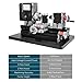 YZLSM Mini Metal Torno B Máquina con 12000r / Min Motor Más...