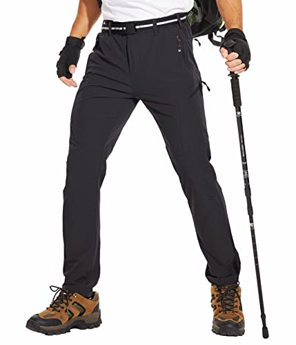 NATUVENIX Wanderhose Herren, Leichte Outdoor Hosen für Herren...