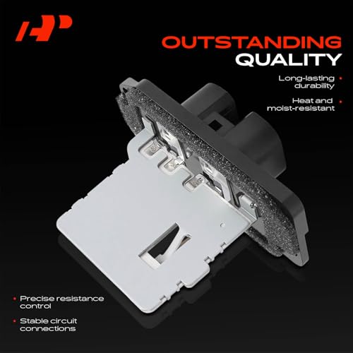 Image of A-Premium Front HVAC Blower Motor Resistor Compatible with Toyota Models | for Camry 1997-2003, Solara 1999-2003
