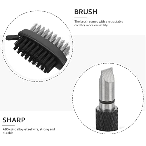 Comparte este contenido con los demás golfistas Buffer Email Print Facebook Linkedin Telegram Pinterest Twitter Whatsapp Comienza a entrenar con tu propio entrenador personal Pulsa aqui 👆 si quieres tener un estilo de vida mas saludable ifundom-1-juego-de-herramientas-practicas-de-limpieza-para-golf-cepillo-de-club-limpiador-de-golf-suministros-de-golf-negro