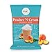 Angel Specialty Products, Blended Smoothie, Frappe Powder Mix, Peaches 'N Cream [3 LB] [34 Servings]
