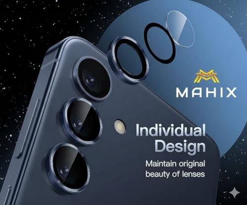 Image of Camera Lens Protector for SAMSUNG S25 NAVY BLUE HD Clear Camera Lens Case Friendly Scratch Resistant Lens Cover Full Coverage Camera Guard Heavy Duty Camera Protector BUY 2 GET 1 FREE
