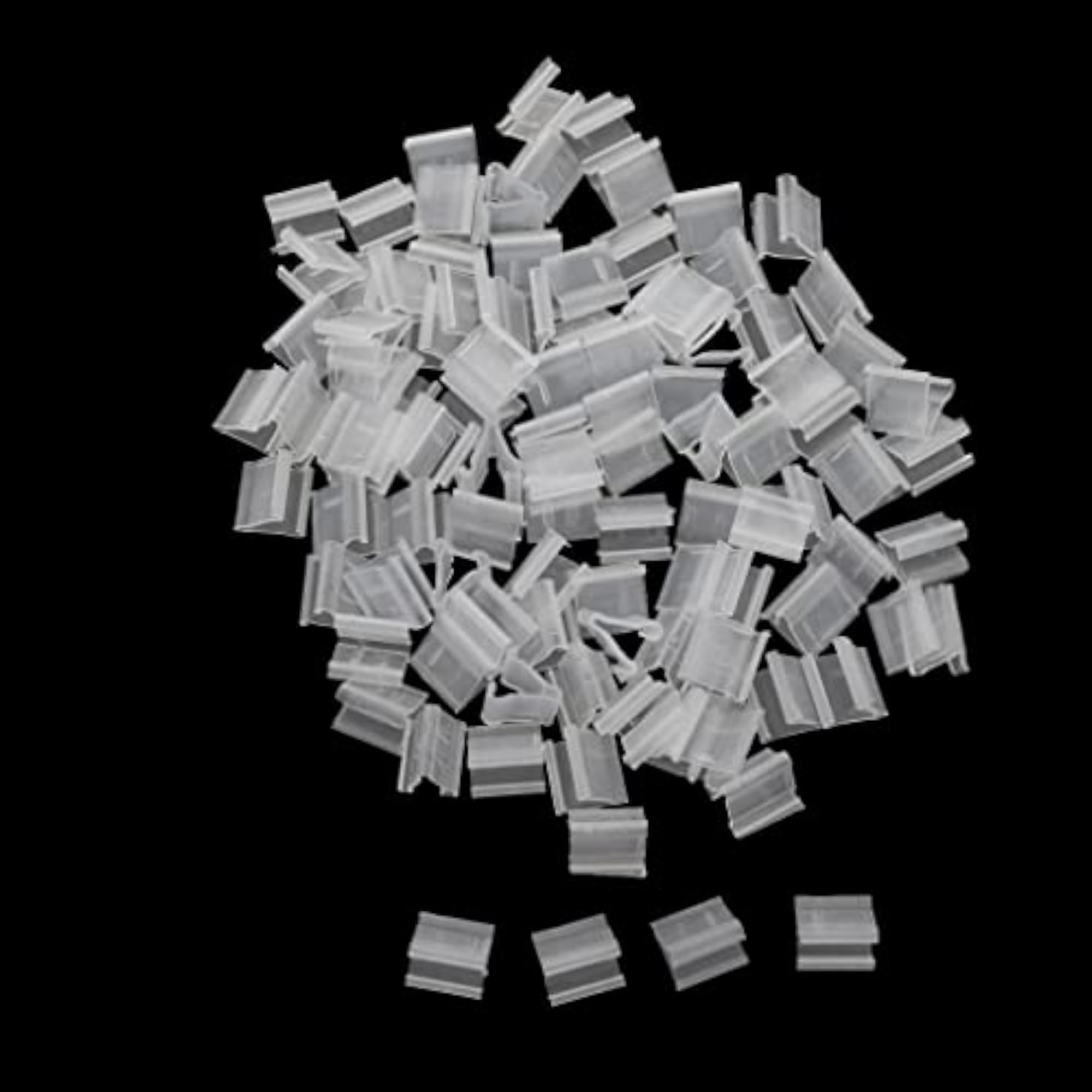 100Pcs V Shape Balloon Clip Tie for Party Decoration