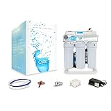  Direct Flow C600 - Sistema de ósmosis inversa con bomba, sistema de agua potable, filtro de ósmosis, filtro de membrana, filtro de ósmosis