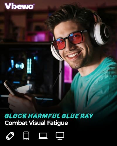 Image of 3 Pack Professional Blue Light Glasses, Anti Fatigue & Eye Strain