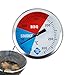 BBQ温度計、オーブン温度計 0-300°C/50-600°F 調理用温度計304ステンレス グリルピットスモーカー温度計 - 2インチバーベキュー温度ゲージ、ベーキング、調理バーベキュー、オーブン、喫煙者用キッチンクッキングオーブン温度計