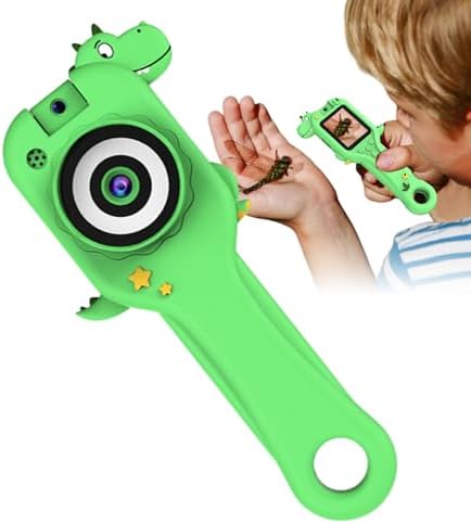 500x Kids Microscope with HD Screen, Photo & Video for Science Exploration