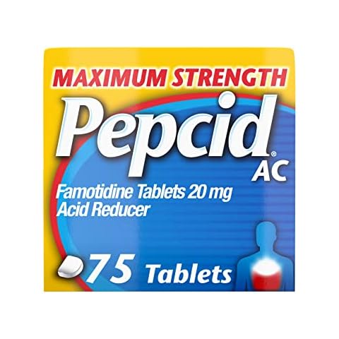 Pepcid AC Heartburn Relief Tablets, 75 Ct thumbnail