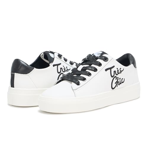Image of Karl Lagerfeld Women's Cate Sayings Everyday Lace Up Sneaker