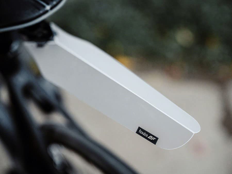 Guardabarros Topeak FlashFender DF transparente para sillín de bicicleta de montaña 5