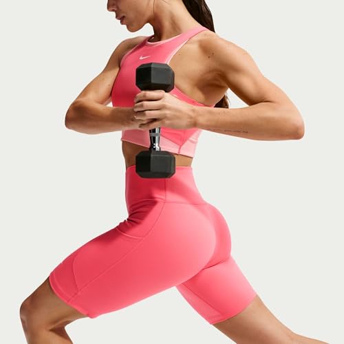 Image of Nike Women's One High-Waisted 8 inch Bike Shorts With Pockets