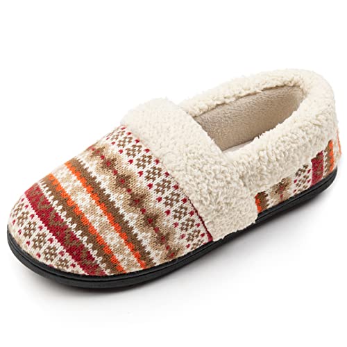 RockDove Damen Nordic Slipper mit Rückstellschaum, Maple, 39 EU Cover