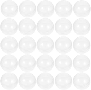 Gumball Machine Capsules 50pcs Vending Machine Empty Round Toy Gumball Machines Balls Twisted Balls Grab Balls 50mm