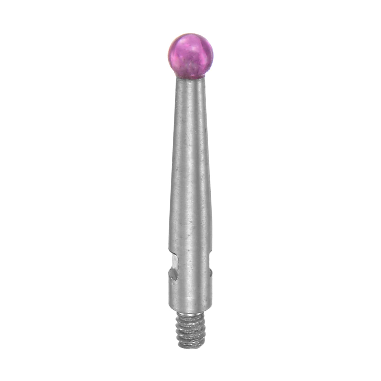 Hartmetall-Kugel Kontaktspitze Für Messuhr – M1,4x0,3 Gewinde, 0,8 Cm Durchmesser, 1,27 Cm Lang