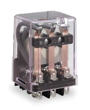 Plug in Relay, 11 Pins, Square, 110VDC