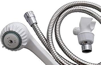 2.0 White Hand Held Body Wash Shower Head | High Performance, Low Flow Watersense wand